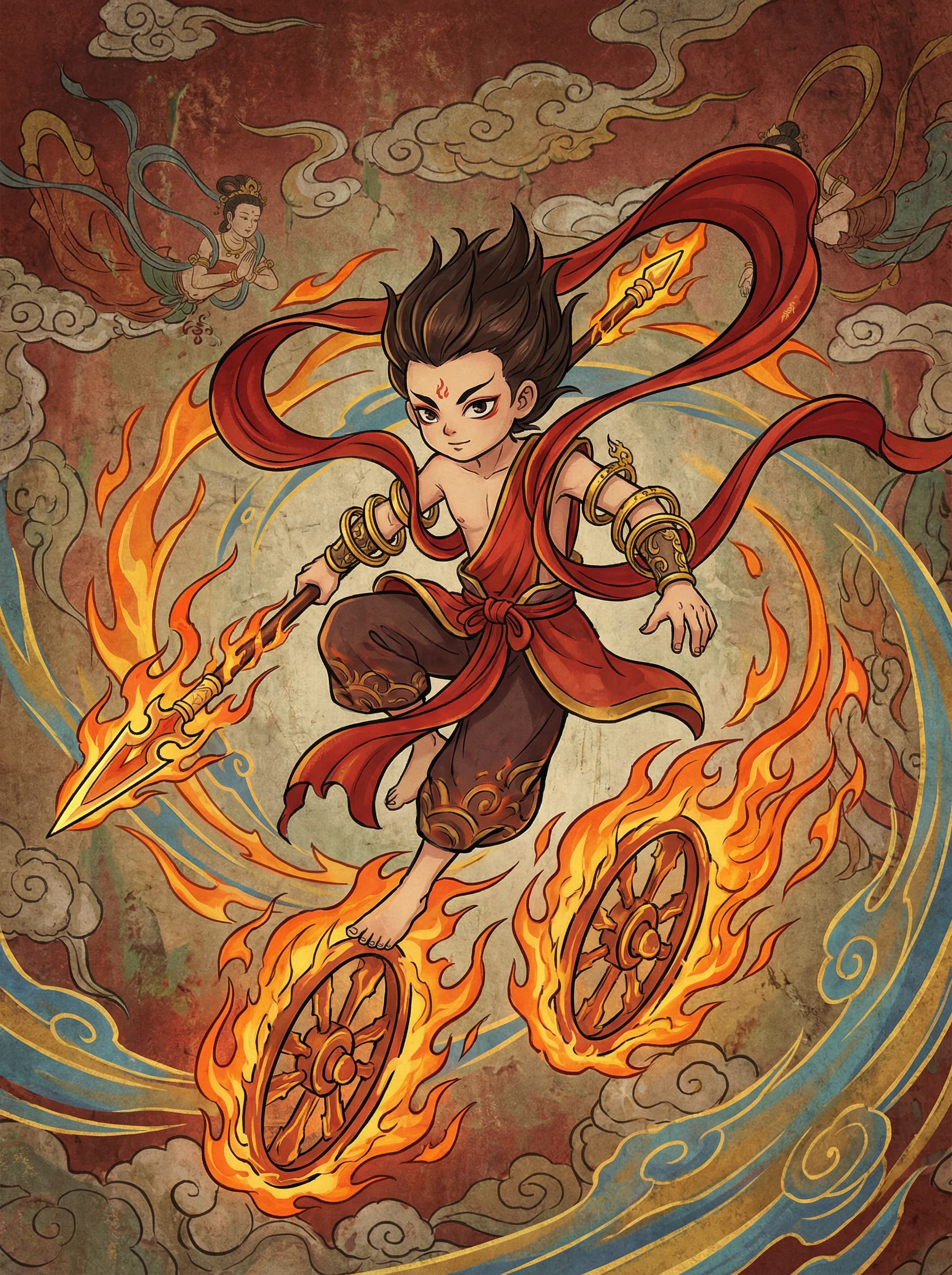 哪吒 - 九色影视 封神榜阐教动漫角色