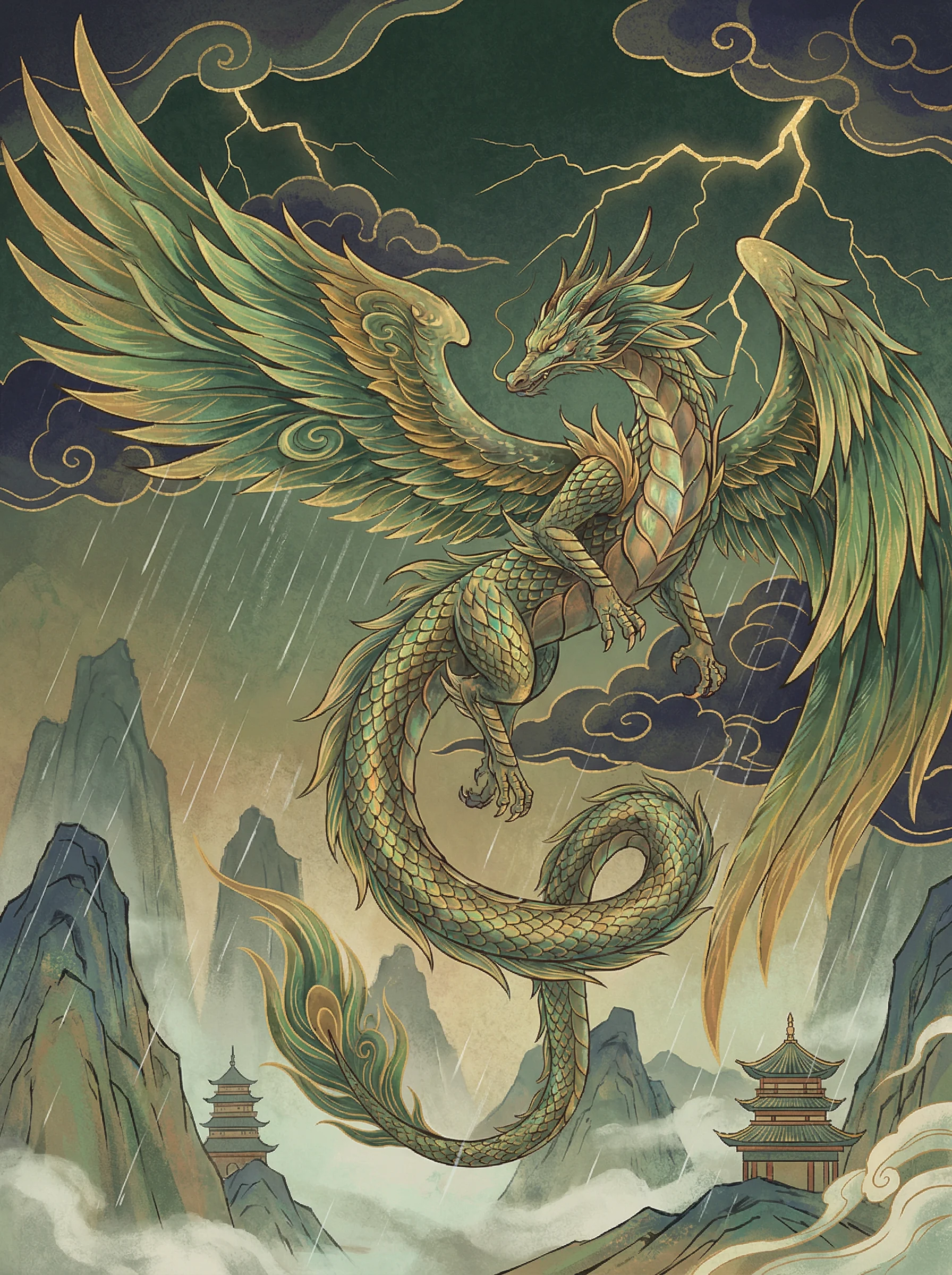 应龙 - 九色影视 山海经飞龙动漫